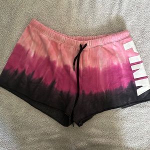 Pink sweatshorts